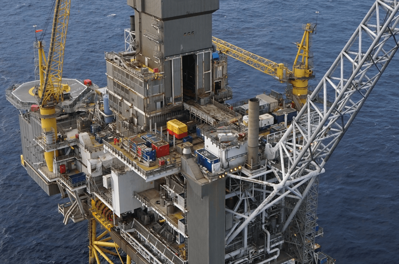 Oil and gas discovery in the North Sea