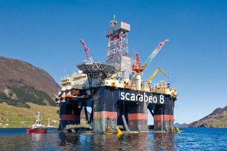 Saipem: third extension of contract with Aker BP for Scarabeo 8 for offshore drilling activities in Norway into 2028